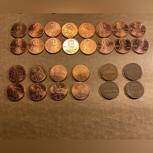 🟠 All 32 Lincoln Shield Pennies 2010-2025 both D & P Mints - Excellent & Bonus - Picture 11 of 16